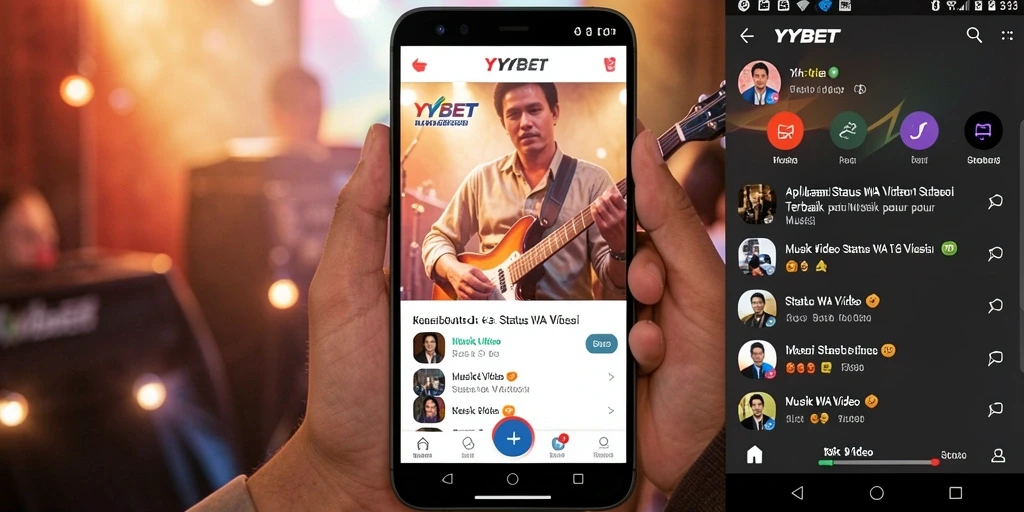 Tampilan antarmuka pengguna YYBET yang memudahkan pencarian video.
